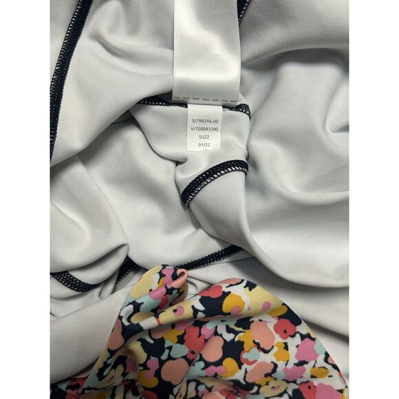 Athleta, Women's Mini Gold Dress, "Ace Tennis Dress," Multicolor Floral, Large - Picture 7 of 10